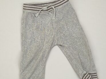 legginsy jasno szare: Sweatpants, F&F, 9-12 months, condition - Good