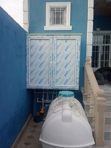 Plastik qapılar: Hamam üçün Yeni Plastik qapı Çərçivə ilə, Zəmanətli, Ödənişli quraşdırma, Pulsuz çatdırılma — 5