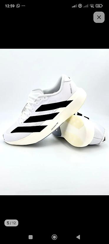 soft shell: Мужские кроссовки, 40, Adidas, Новый, цвет - Белый — 5