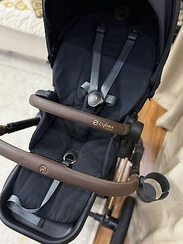 коляса: Прогулочная коляска Cybex Priam (линейка Platinum), цвет Deep Black с — 2
