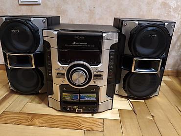 sony xm6: Sony mini hi-fi musiqi mərkəzi – 3 diskli CD changer, MP3 dəstəyi və — 1