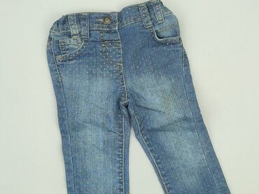 jeansy z suwakiem: Jeans, Cherokee, 1.5-2 years, 92, condition - Good