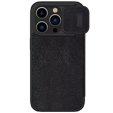 Maske i futrole za telefone: Maska Nillkin Qin Pro za iPhone 15 Pro Max 6.7 crna. Ova maska je — 1