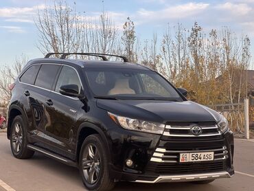 Toyota: Toyota Highlander: 2017 г., 3.5 л, Вариатор, Гибрид, Внедорожник