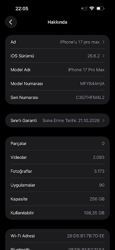 şabran telfon: IPhone 17 Pro Max, Ağ, Simsiz şarj — 8
