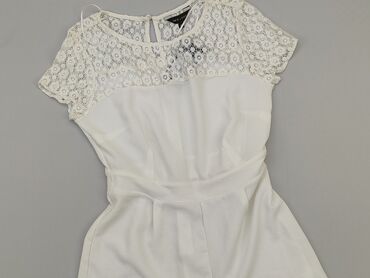 bluzki białe damskie eleganckie: Overall, New Look, M (EU 38), condition - Very good