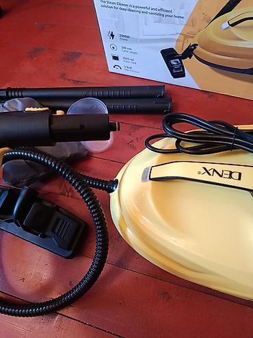 Məişət texnikası: DENX DX2913 buxar təmizləyicisi - Güc: 2000W - Su çəni: 2000 ml - — 2