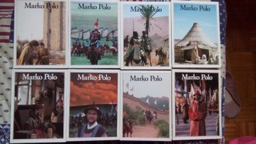 Knjige, časopisi, CD i DVD: Marko Polo komplet u osam ilustrovanih knjiga (1-8) prema filmu- Marko