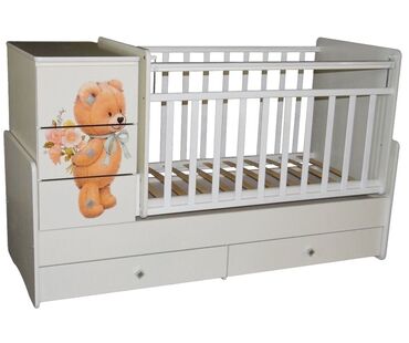 детская кроватка трансформер жираф: Детская кровать трансформер