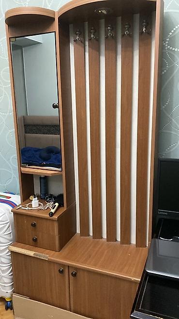 dekor ref: Dəhliz üçün çoxfunksiyalı garderob-asılqan dəsti - Material — 1