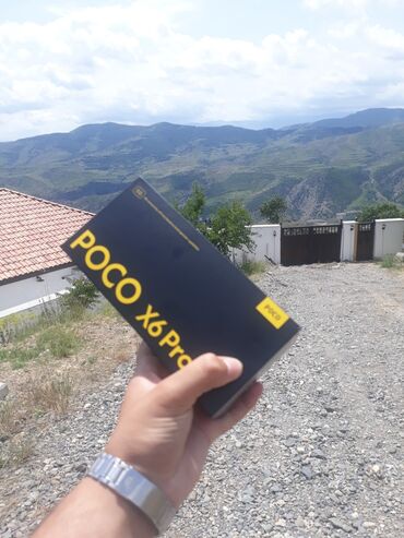 Poco: Poco X6 Pro 5G, 512 GB, rəng - Qara, Sensor, Barmaq izi, Face ID