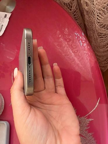 azerbaycan iphone 15 pro max fiyat: IPhone 15 Pro Max, 256 GB, Desert Titanium, Qırıq — 7