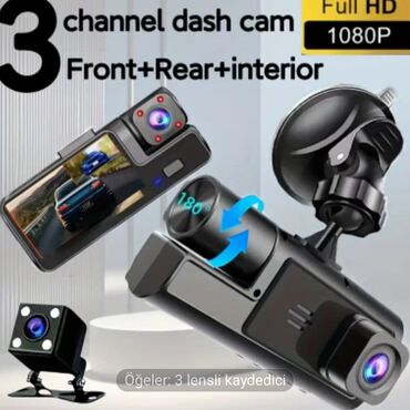 Videoreqistratorlar: 🎁 2kameralı(salan +ön) typce adeptor=25azn.😊 — 11