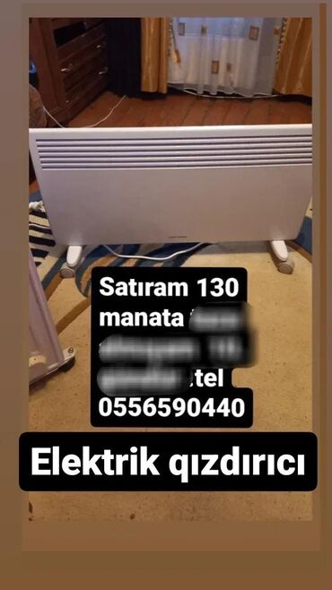 qızdırıcı soba: Elektrikli qızdırıcılar və radiatorlar