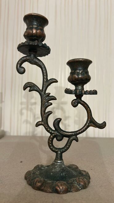 şam aqaci: İki şam üçün dekorativ şamdan - Material: metal ərintisi (tunc lalafo.az -da şam aqaci: İki şam üçün dekorativ şamdan - Material: metal ərintisi (tunc