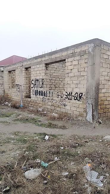 mingecevir evler: Satılır: yarımçıq tikili (daşdan hörülmüş, bir mərtəbəli fundament və — 4