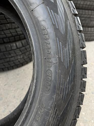 forester sf5: Шины 225 / 60 / R 18, Зима, Б/у, Комплект, Легковые, Япония, Yokohama — 10