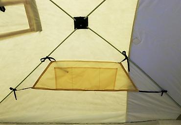 полога: Палатка Polar Bird 3T — быстровозводимая кубическая палатка для зимней — 2