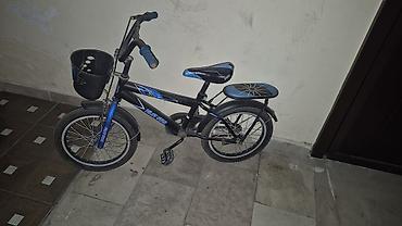 Velosipedlər: Uşaq velosipedi – Pilot Star, 16" təkərlər - Rəng: qara-mavi - Ölçü — 4