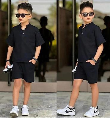 12 yaşlı oğlan ucun: 📍2026 stil model 2"li dəst 💥😍 📍 4-5, 5-6, 7-8, 9-10, 11-12 — 4