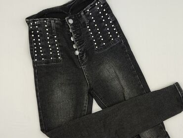 czerwone jeansy h: Jeansy damskie, rozmiar S