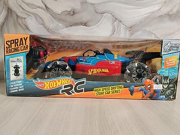 marvel legends: Радиоуправляемая машинка Hotwheel RC “Spider‑Man” (Spray Racing Car) — 2