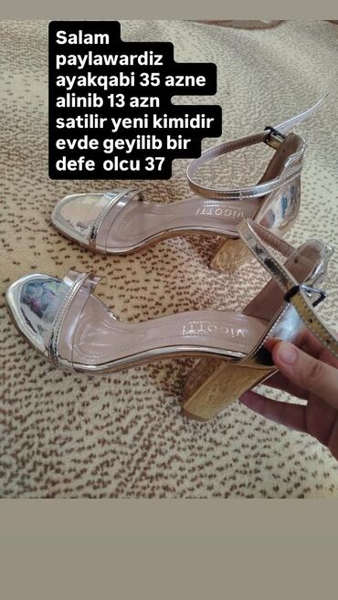 Basanoşka və səndəllər: Tuflilər, Ölçü: 37, Yeni