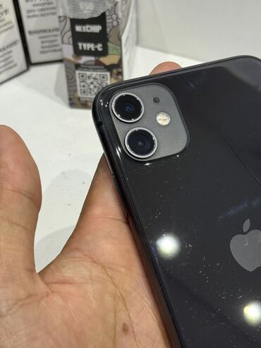 повербанк для айфона: IPhone 11, Б/у, 128 ГБ, Черный, Кабель, 89 %