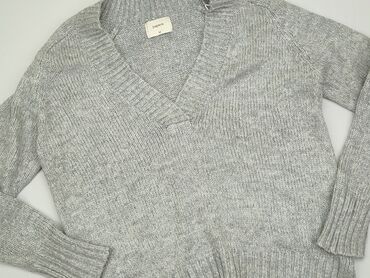 bluzki z dekoltem w serek hm: Sweter, Papaya, M (EU 38), condition - Good