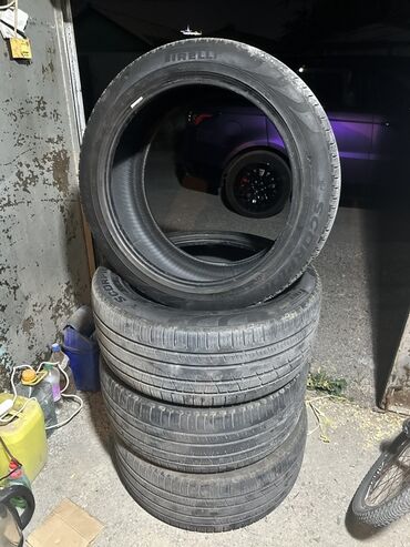 Шины: Шины 275 / 45 / R 21, Лето, Б/у, Комплект, Легковые, Италия, Pirelli