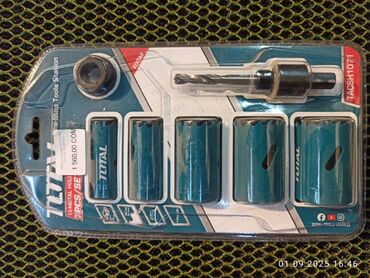 стульчик для новорожденных 3 в 1: Набор коронок по металлу TOTAL TACSH1071, 7 предметов - Тип: Bi-Metal