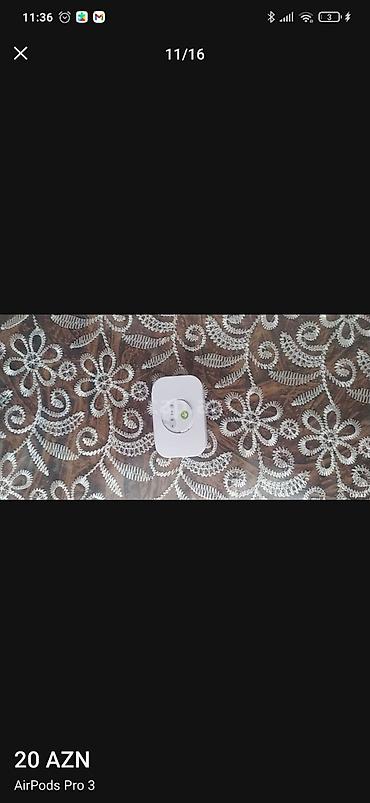 Qulaqcıqlar: Yeni Simsiz (Bluetooth) Qulaqcıqlar, Apple, rəng - Ağ — 12