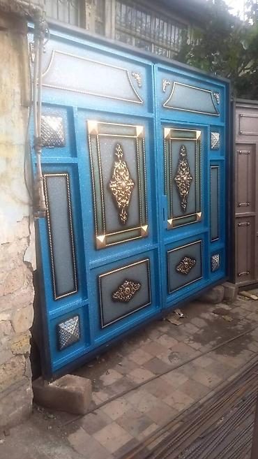 Həyət darvazaları: 650manatdan bawlayan qiymetlerle istenilen olcude sifariw qebul olunur — 3