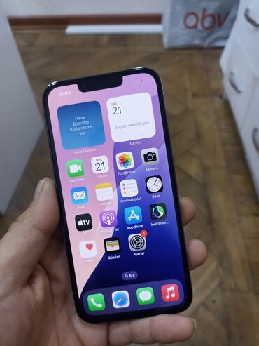 Apple iPhone: IPhone 13 Pro, 256 GB, Sierra Blue, Face ID