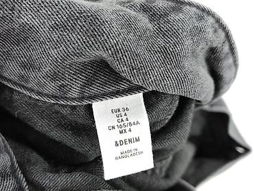 sliska kurtka damska: H&M, Kurtka jeansowa damska, rozmiar S — 4