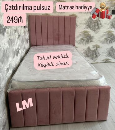 taxt çarpayı: ⚠️Tək çarpayı Parça model👑 _*SİFARİŞLƏ VƏ YENİ*_ Qiymət : 249₼