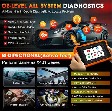 Alati za automobile: Novo - Launch Creader Elite V2.0 OBD2 Kia, Hyundai, Genesis Potpuna — 23