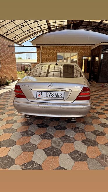 рынок кудайберген автозапчасти бишкек: Mercedes-Benz S-Class: 2000 г., 4.3 л, Автомат, Бензин, Седан