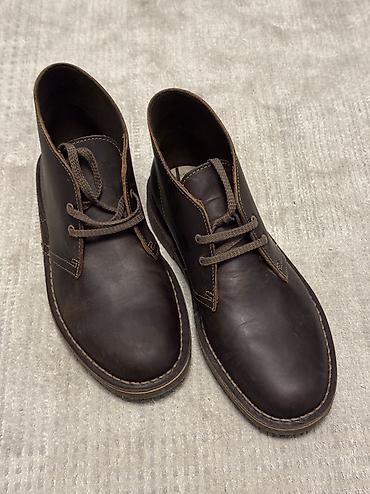 ботинки новые: Мужские ботинки, 39.5, Clarks, Новый, цвет - Коричневый, Самовывоз, Платная доставка — 2