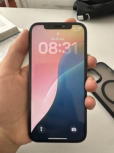 Apple iPhone: IPhone 12 Pro, Б/у, 256 ГБ, Pacific Blue, Чехол, 73 % — 2