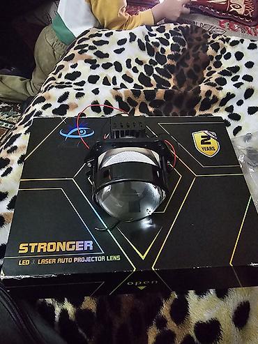 led фар: Светодиодно-лазерная автомобильная линза-проектор STRONGER — 1