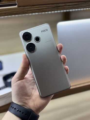 чехол на поко: Poco F6, Б/у, 256 ГБ, цвет - Серый, 2 SIM