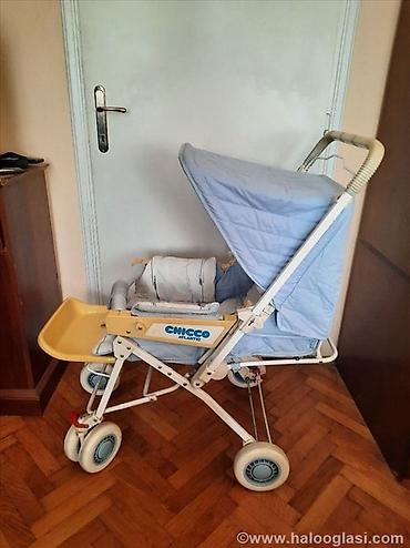 Kolica za bebe: Stara retro Chicco Atlantic decija kolica za bebe - vintage Sipka — 13
