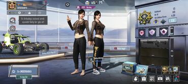 PS2 & PS1 (Sony PlayStation 2 & 1): Bu PUBG Mobile oyunu hesabı, istifadəçilərə müxtəlif geyimlər, silah
