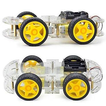 oyuncaq robot: 4WD Çoxməqsədli Mobil Robot Platforması – Şəffaf Uyğun qiymətə — 4