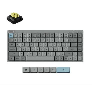 keychron k3: Клавиатура, Keychron, Механическая, Bluetooth, Проводное подключение, Размер: 75% — 4