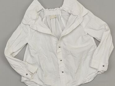 bluzki z żabotami: Bluzka, 8 lat, 122-128 cm, stan - Dobry