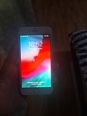 Apple iPhone: IPhone 6s, Gümüşü, Barmaq izi