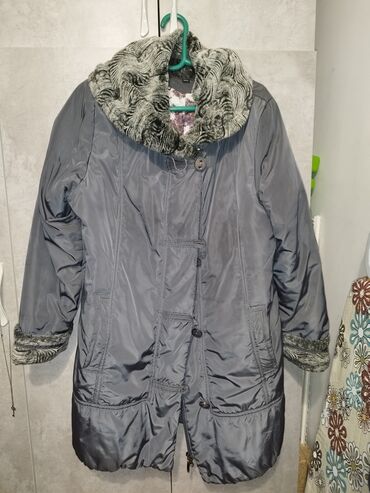 женские куртки зима большие размеры: Пуховик, По колено, Китай