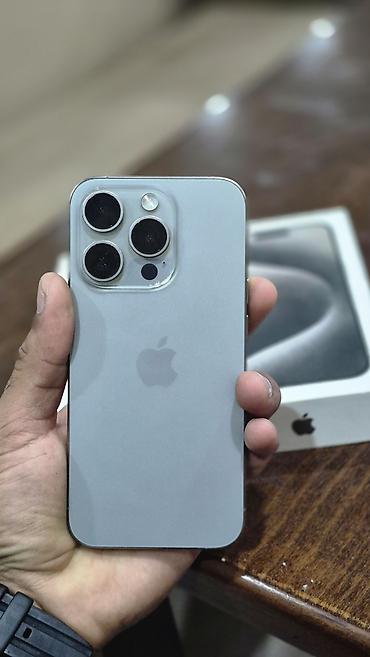 iphone şəki: IPhone 15 Pro, 256 GB, Natural Titanium — 5